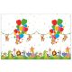 Jungle Balloons plastic tablecloth 120x180 cm