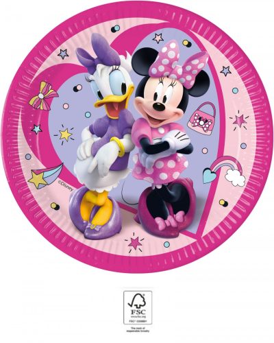 Disney Minnie  Junior paper plate 8 pcs 23 cm FSC