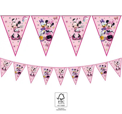 Disney Minnie  Junior flag garland FSC 2.3 m