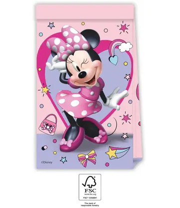 Disney Minnie  Junior paper bag 4 pcs FSC