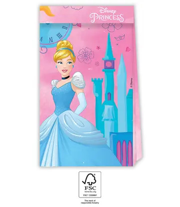 Disney Princess Live Your Story paper bag 4 pcs FSC