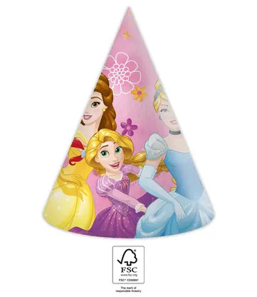 Disney Princess Live Your Story party hat, shako 6 pcs FSC