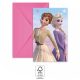 Disney Frozen Wind  party invitation set of 6 FSC