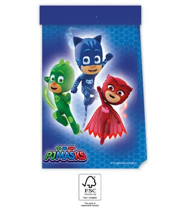 PJ Masks Trio 4 pcs paper bag FSC