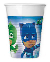 PJ Masks Trio plastic cup set of 8 200 ml