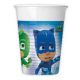 PJ Masks Trio plastic cup set of 8 200 ml