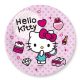 Hello Kitty Fashion paper plate 8 pcs 23 cm FSC