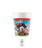 Disney Mickey  Rock the House paper cup 8 pcs 200 ml FSC