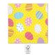 Easter Multicolor Eggs pack of 20 napkins 33x33 cm FSC