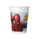 Spiderman Crime Fighter plastic cup 8 pieces 200 ml