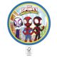 Spiderman Spidey 8 pcs 23 cm Paper Plate FSC