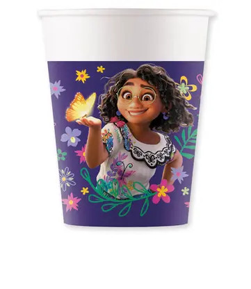 Disney Encanto Flower paper cup 8 pcs 200 ml