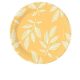 Flower Orange Leaves Leaf paper plates 8 pcs 23 cm