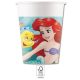 Disney Princess Ariel Curious paper cup 8-pack 200 ml FSC