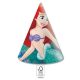 Disney Princess Ariel Curious Party Hat, Tricorn 6 pcs FSC