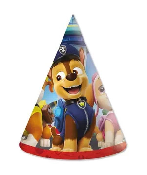 Paw Patrol Rescue Heroes party hat, chako 6 pcs FSC