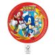 Sonic the Hedgehog Sega Sonic the Hedgehog Paper Plates 8 pcs 23 cm FSC