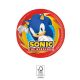 Sonic the Hedgehog Sega Sonic the Hedgehog paper plate, 8 pcs, 20 cm, FSC