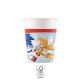 Sonic the Hedgehog Sega Sonic the Hedgehog Paper Cups 8 pcs 200 ml FSC