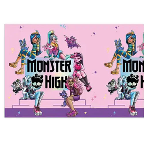 Monster High Friends plastic tablecloth 120x180 cm