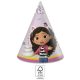 Gabby's Dollhouse Friends party hat, tricorn 6 pcs FSC