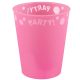 Party Pink Pink micro premium plastic cup 250 ml