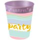 Colour Elegant Party micro premium plastic cup 250 ml