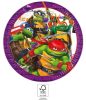 Teenage Mutant Ninja Turtles Purple paper plate 8 pcs 23 cm FSC