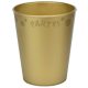 Party Gold Gold Micro Premium Plastic Cup 250 ml