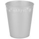 Party Silver Silver micro premium plastic cup 250 ml