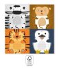 Animals Zoo napkin 20 pcs 33x33 cm FSC