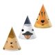 Animals Zoo party hat, 6 pcs FSC