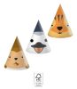 Animals Zoo party hat, 6 pcs FSC