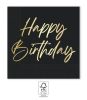 Happy Birthday Elegant Happy Birthday Napkin 20 pcs 33x33 cm FSC