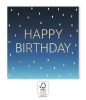 Happy Birthday Golden Blue Happy Birthday napkin 20 pcs 33x33 cm FSC