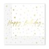 Happy Birthday Candles Happy Birthday napkin, 20 pcs, 33x33 cm, FSC