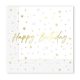 Happy Birthday Candles Happy Birthday napkin, 20 pcs, 33x33 cm, FSC