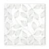 Flower Grey Leaf napkin 20 pcs 33x33 cm FSC