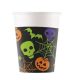 Halloween Happy paper cup 8 pcs 200 ml FSC