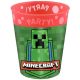 Minecraft micro premium plastic cup set 4 pieces 250 ml