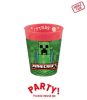 Minecraft micro premium plastic cup set 4 pieces 250 ml