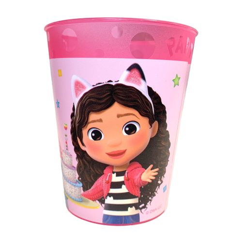 Gabby's Dollhouse Friends micro premium plastic cup set 4 pcs 250 ml