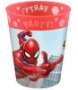 Spiderman Crime Fighter micro premium plastic cup set 4 pcs 250 ml