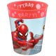 Spiderman Crime Fighter micro premium plastic cup set 4 pcs 250 ml