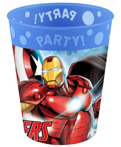 Avengers Infinity Stones micro premium plastic cup set 4 pieces 250 ml