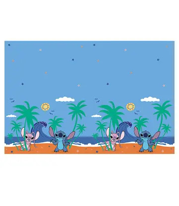 Disney Lilo and Stitch Angel plastic tablecloth 120x180 cm