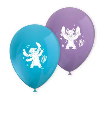 Disney Lilo and Stitch Angel balloon, 8 pcs