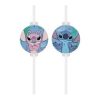 Disney Lilo and Stitch Angel paper straw, set of 4 FSC