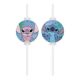 Disney Lilo and Stitch Angel paper straw, set of 4 FSC