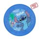 Disney Lilo and Stitch Angel micro premium plastic dinner plate set of 4 pcs 21 cm